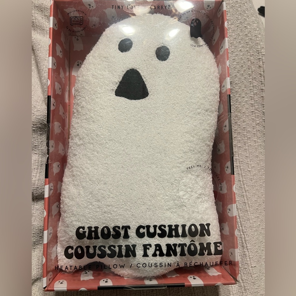 NWT-Plush Large Heatable Pillow
